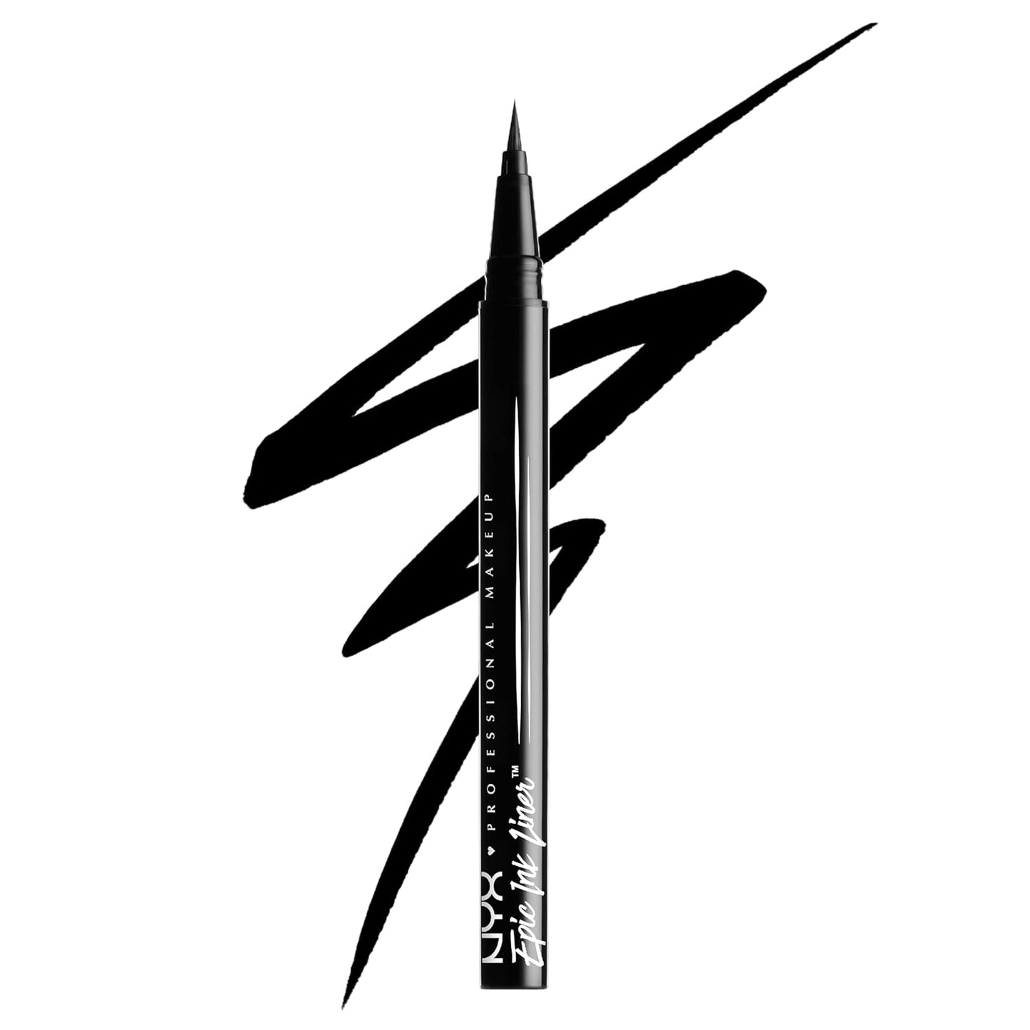 NYX Epic Ink Liner, Waterproof Liquid Eyeliner - Black, Vegan Formula