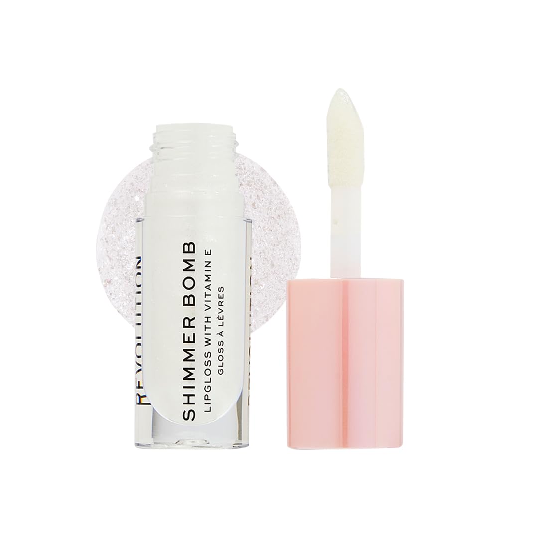 Makeup Revolution Shimmer Bomb Lip Gloss Light Beam