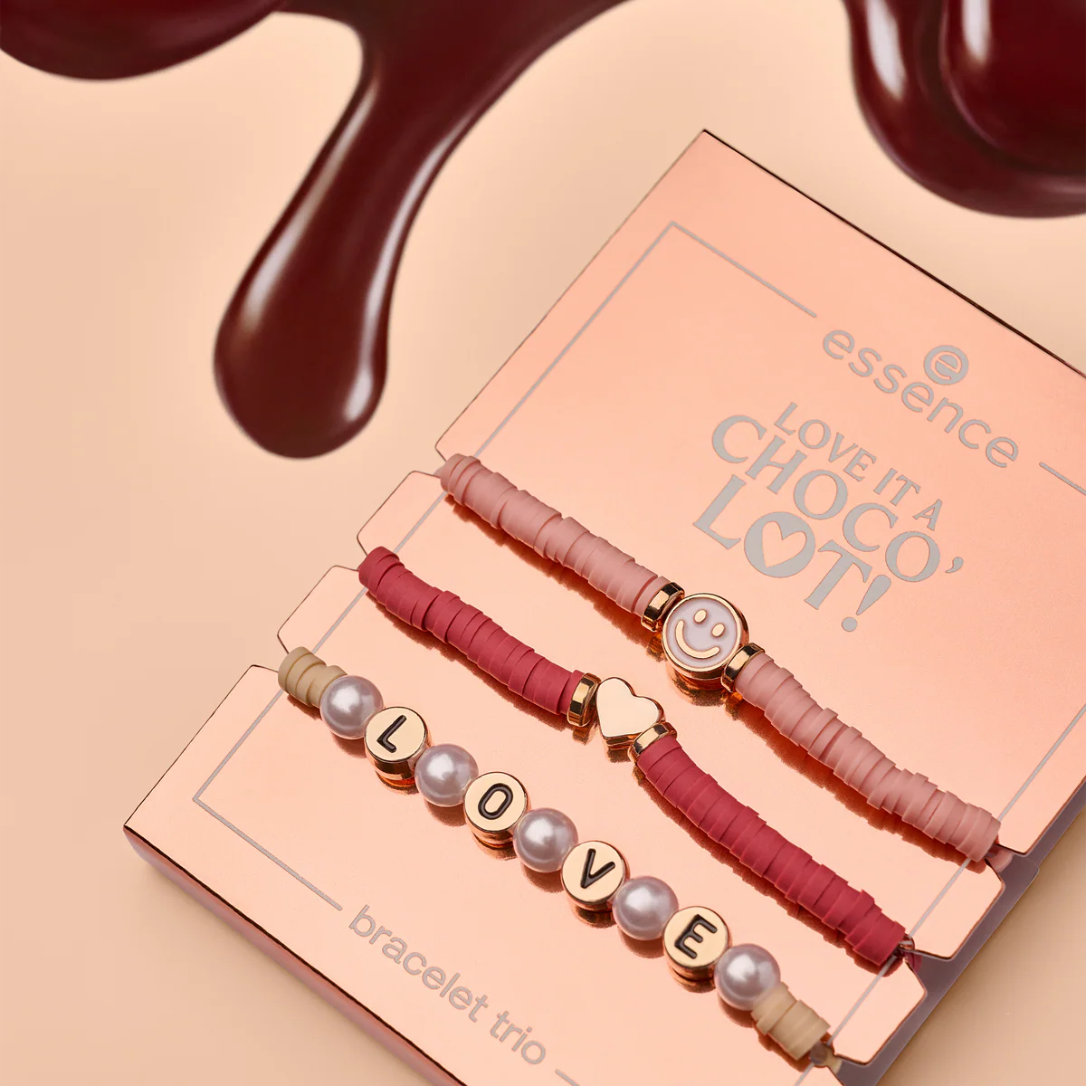 Essence LOVE IT A CHOCO' LOT! Bracelet Trio with Charms