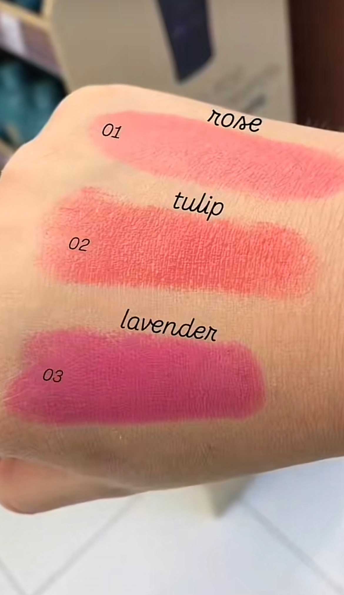 Wibo Nam Draping Stick Blusher