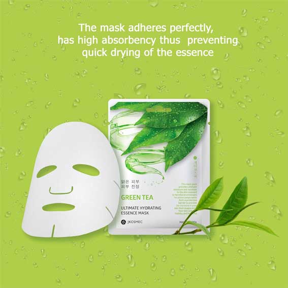 JKosmec Hydrating Green Tea Korean Face Mask 25 ml