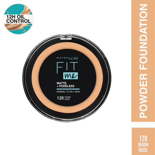 Maybelline New York Fit Me- Perfect Matte Finish & Poreless Powder That Lasts Up To 16 Hours