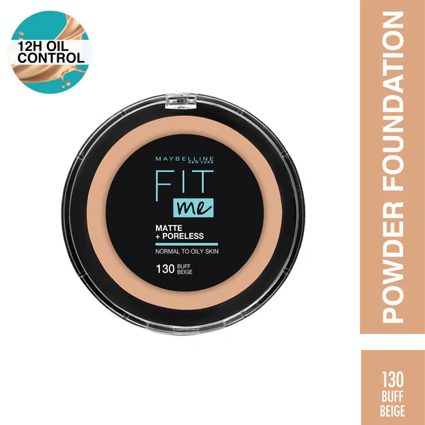 Maybelline New York Fit Me- Perfect Matte Finish & Poreless Powder That Lasts Up To 16 Hours
