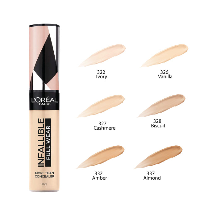 L’Oréal Paris Infallible Full Wear Waterproof Concealer Up To 24h Full Coverage-Flawless Matte Finish