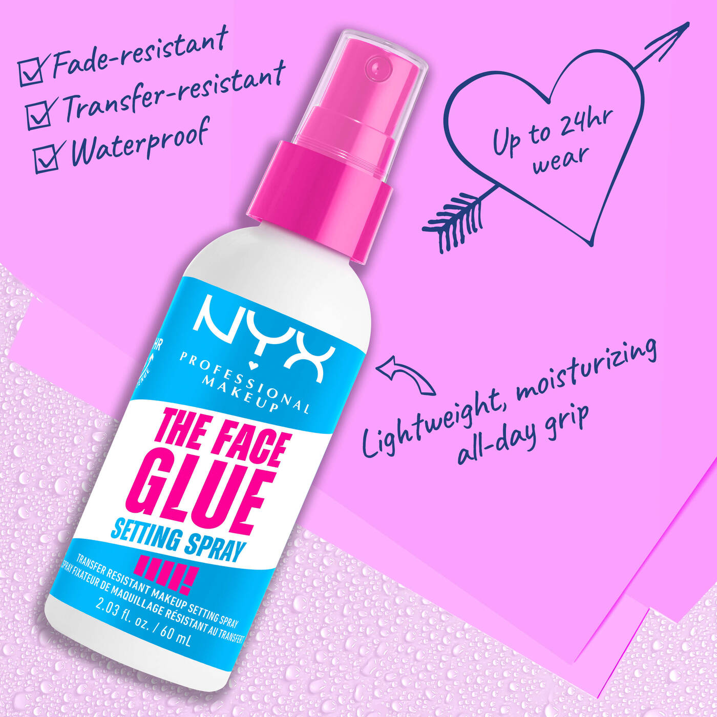 NYX The Face Glue Setting Spray