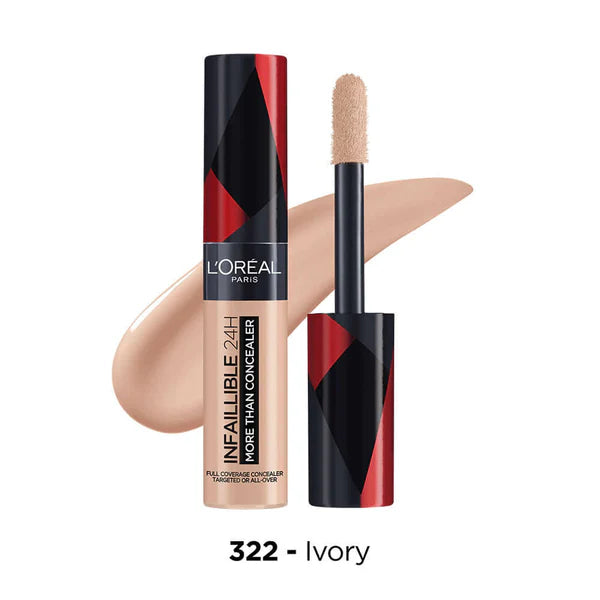 L’Oréal Paris Infallible Full Wear Waterproof Concealer Up To 24h Full Coverage-Flawless Matte Finish