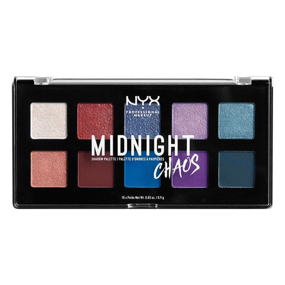 NYX Professional Makeup Shadow Palette - 01 Midnight Chaos