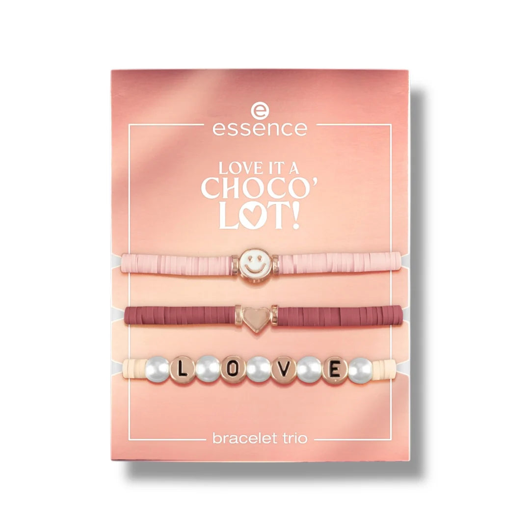 Essence LOVE IT A CHOCO' LOT! Bracelet Trio with Charms