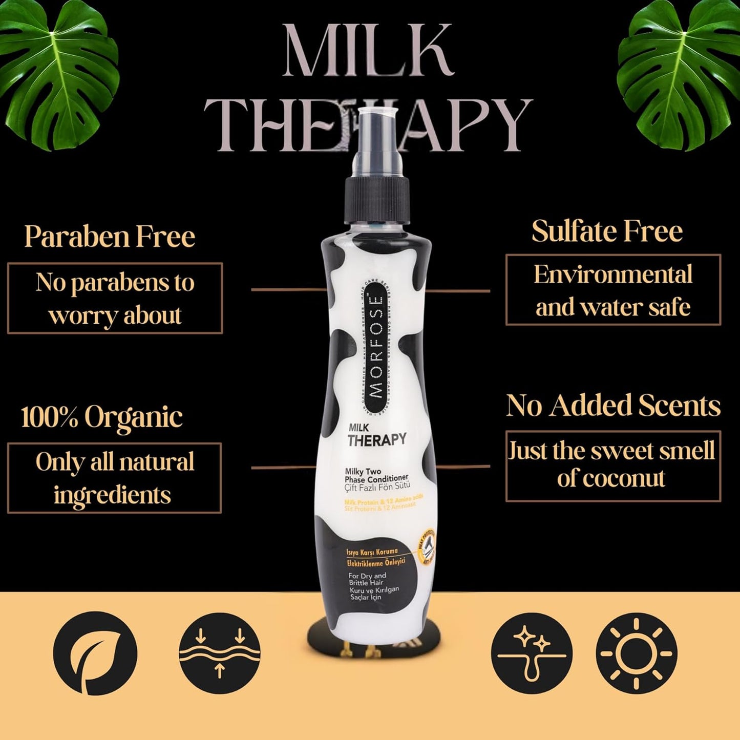 Morfose Milk Therapy Milky Two Phase Conditioner 220 ml
