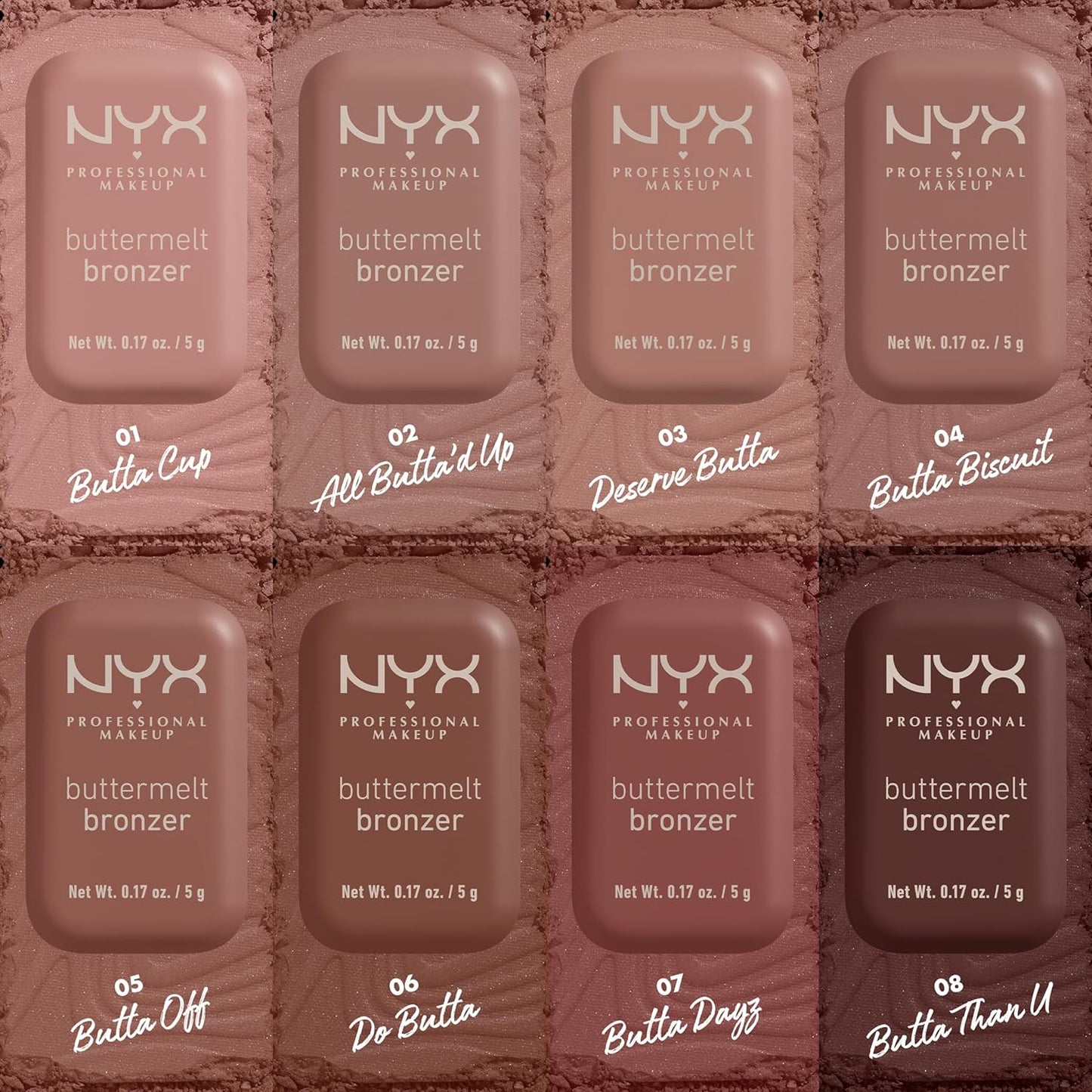NYX Buttermelt Bronzer Long Wear Powder Bronzer