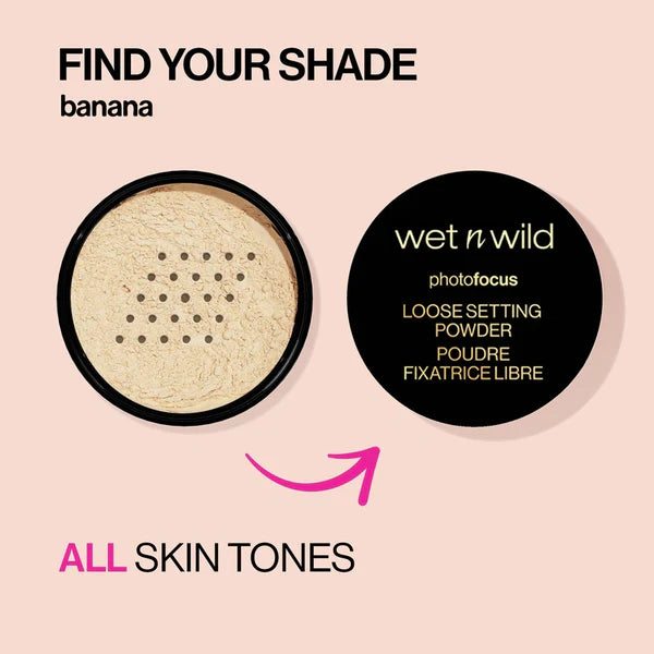 Wet n wild Photo Focus Loose Fixative Powder Banana