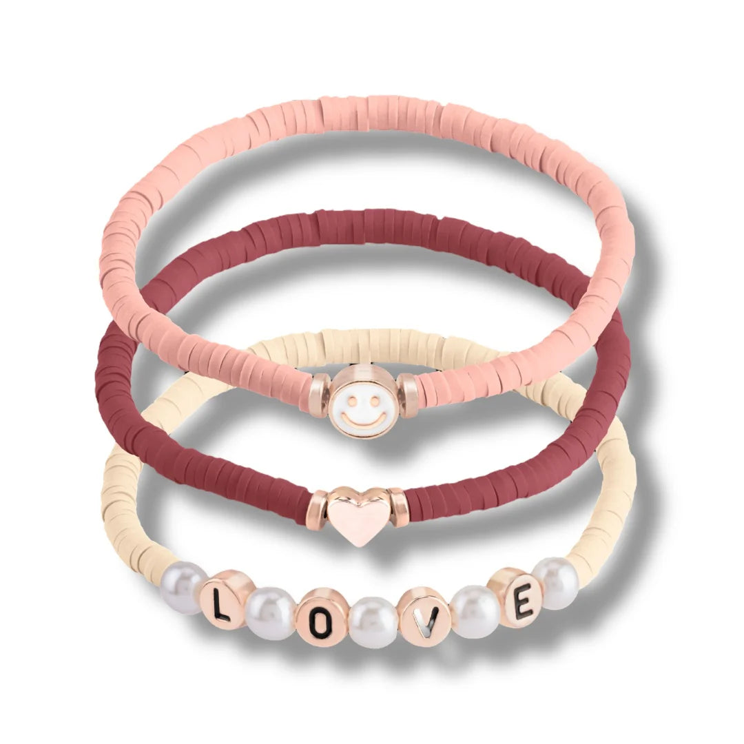 Essence LOVE IT A CHOCO' LOT! Bracelet Trio with Charms