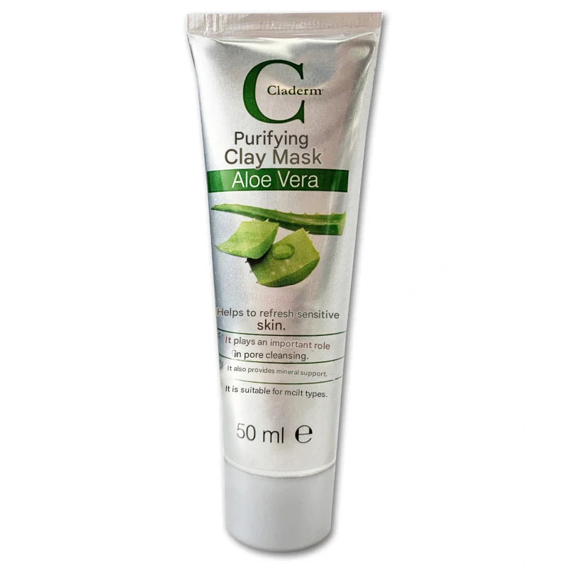 Claderm Aloe Vera Clay Face Mask 50 ml