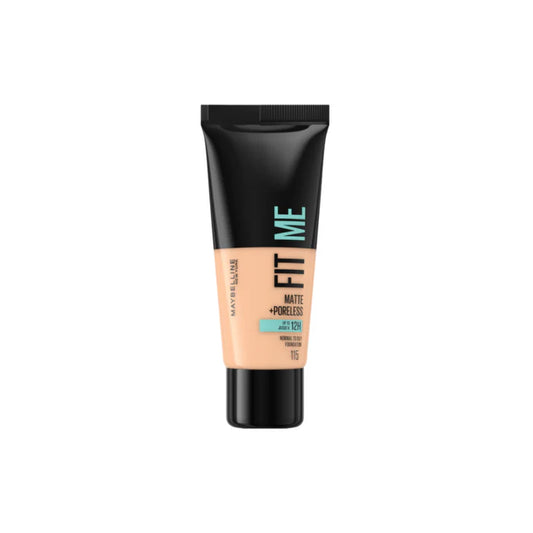 Maybelline New York Fit Me Matte Poreless Liquid Foundation Ideal For Normal To Oily Skin