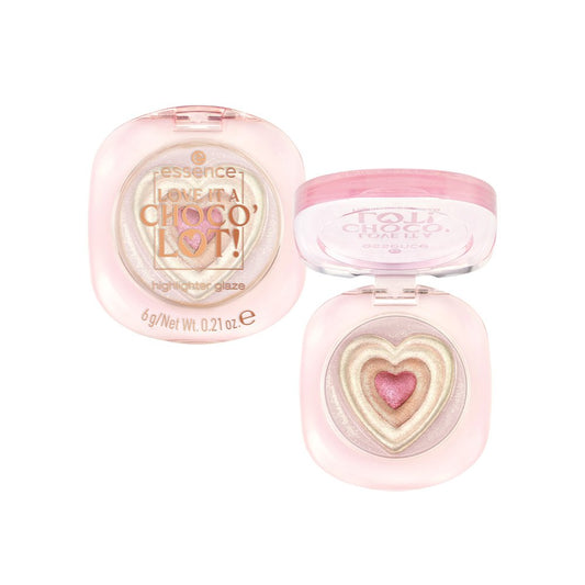 Essence LOVE IT A CHOCO' LOT! highlighter glaze