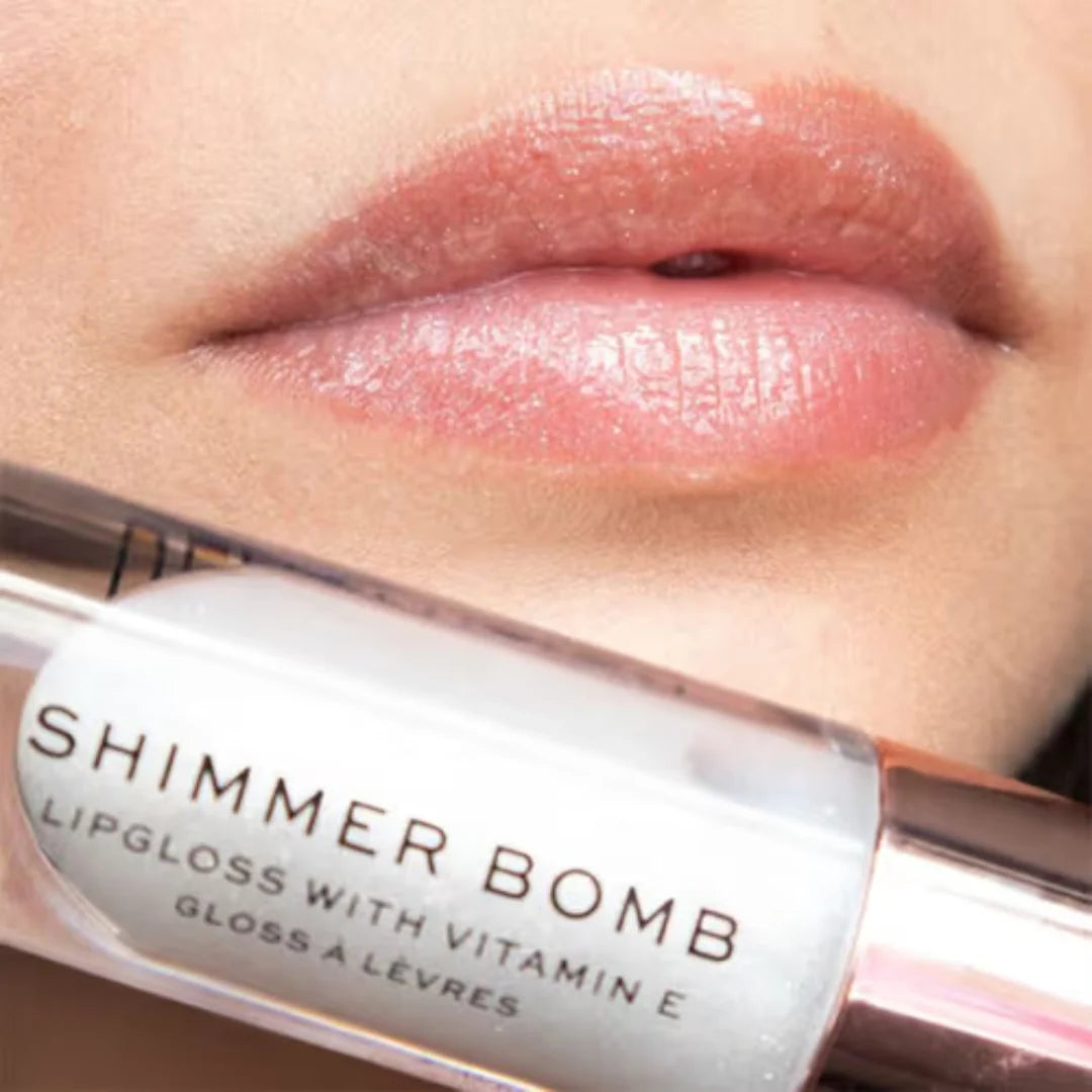 Makeup Revolution Shimmer Bomb Lip Gloss Light Beam