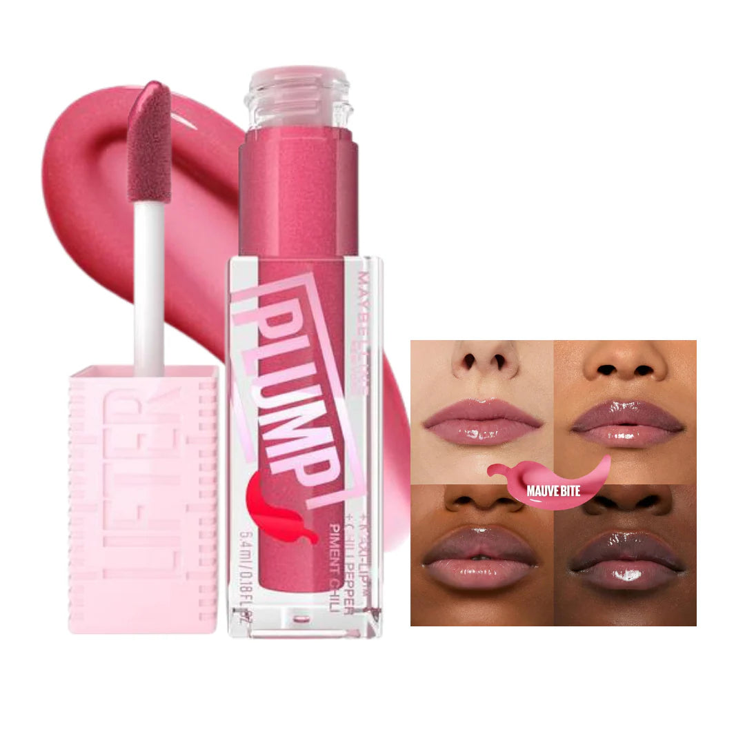 Maybelline New York Lifter Plump Lip Plumping Gloss With Chili Pepper And 5% Maxi-Lip