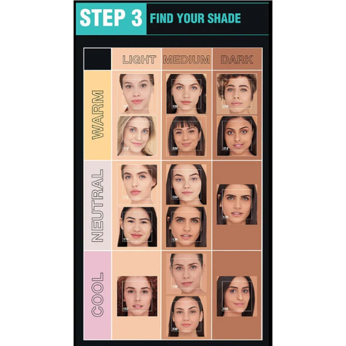 Maybelline New York Fit Me Matte Poreless Liquid Foundation Ideal For Normal To Oily Skin