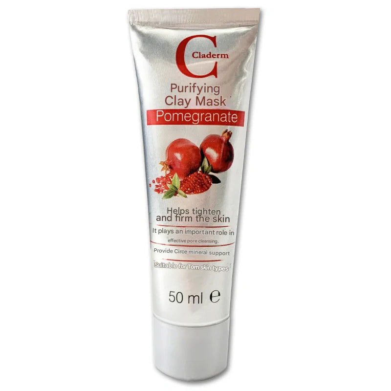 Claderm Pomegranate Clay Face Mask 50 ml