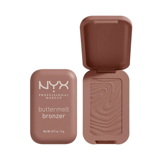 NYX Buttermelt Bronzer Long Wear Powder Bronzer 05 Butta Off