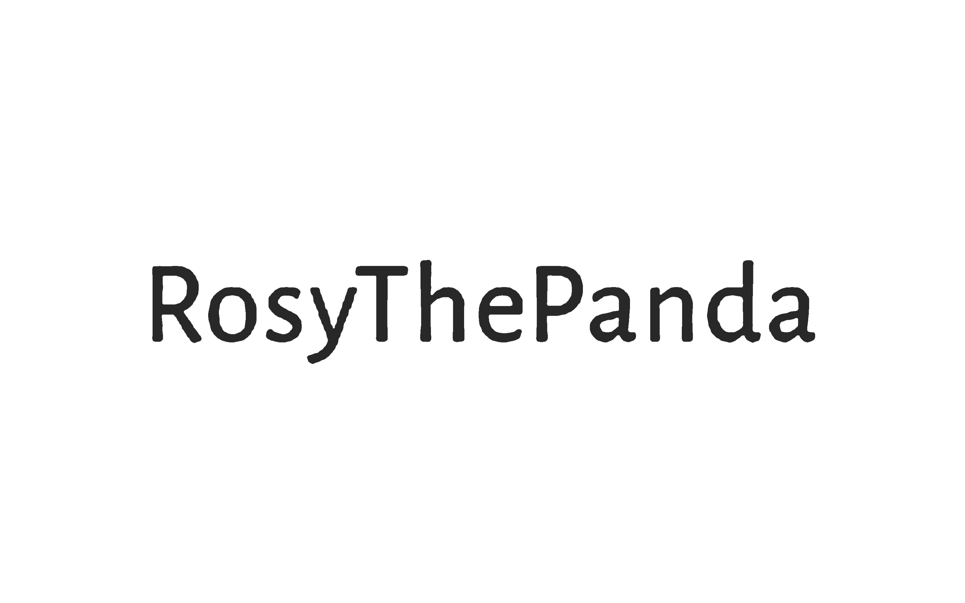 rosythepanda